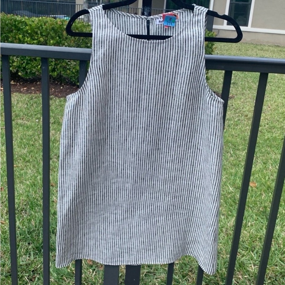 NWOT Reformation Jessi Linen Dress Vineyard